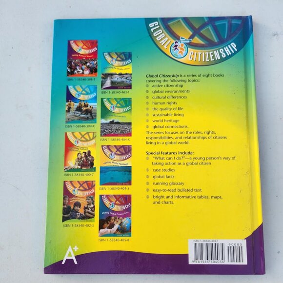 Improving the Quality of Life Global Citizenship Hardcover Book by Susan Watson - Picture 2 of 11